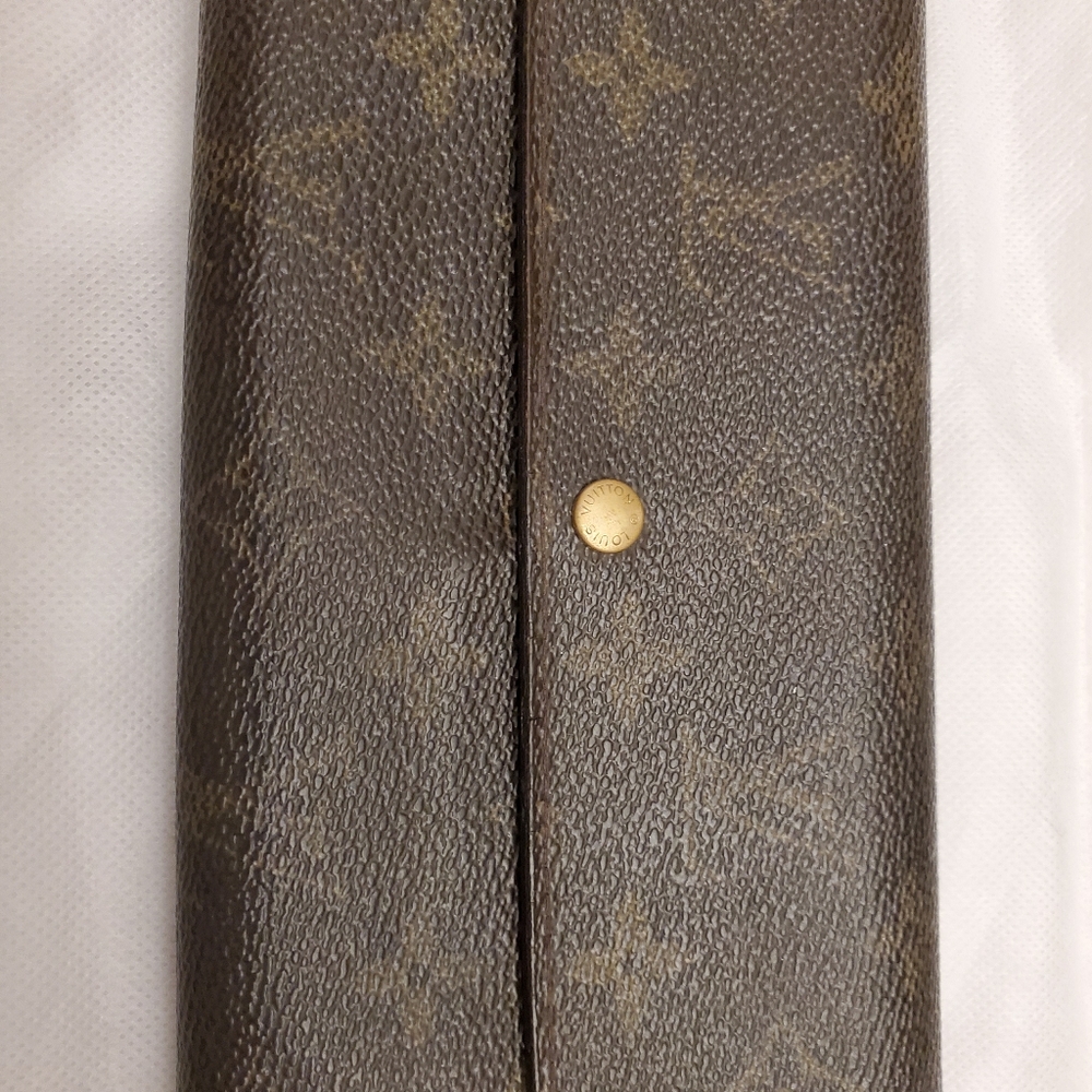 Vintage Authentic louis vuitton Sara wallet